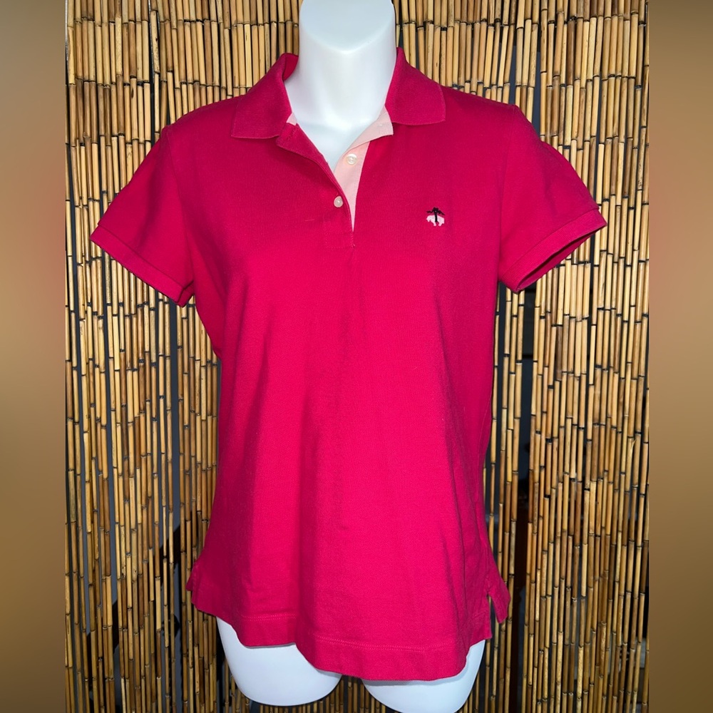 NWOT Brooks Brothers women’s polo pink